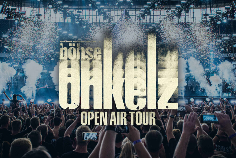 ORIGINAL BÖHSE ONKELZ T-Shirt, Tour 2025, M Mit Tourdaten, Im Shop