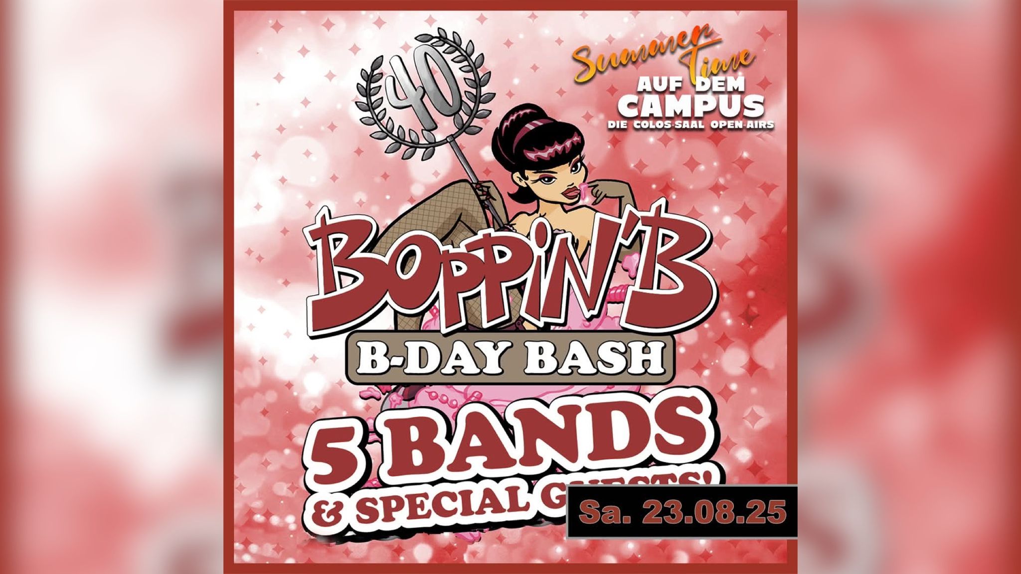 Flyer-Veranstaltung-Boppin-B-B-Day-Bash Boppin’B B-Day Bash – 40 Jahre Rock’n’Roll – drunter und drüber