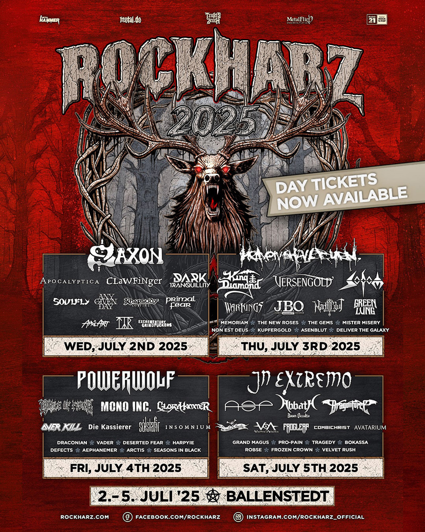 rockharz-2025_tages-tickets-aufteilung Wenn der Harz bebt, bleibt kein Shirt trocken – beim ROCKHARZ Festival 2025