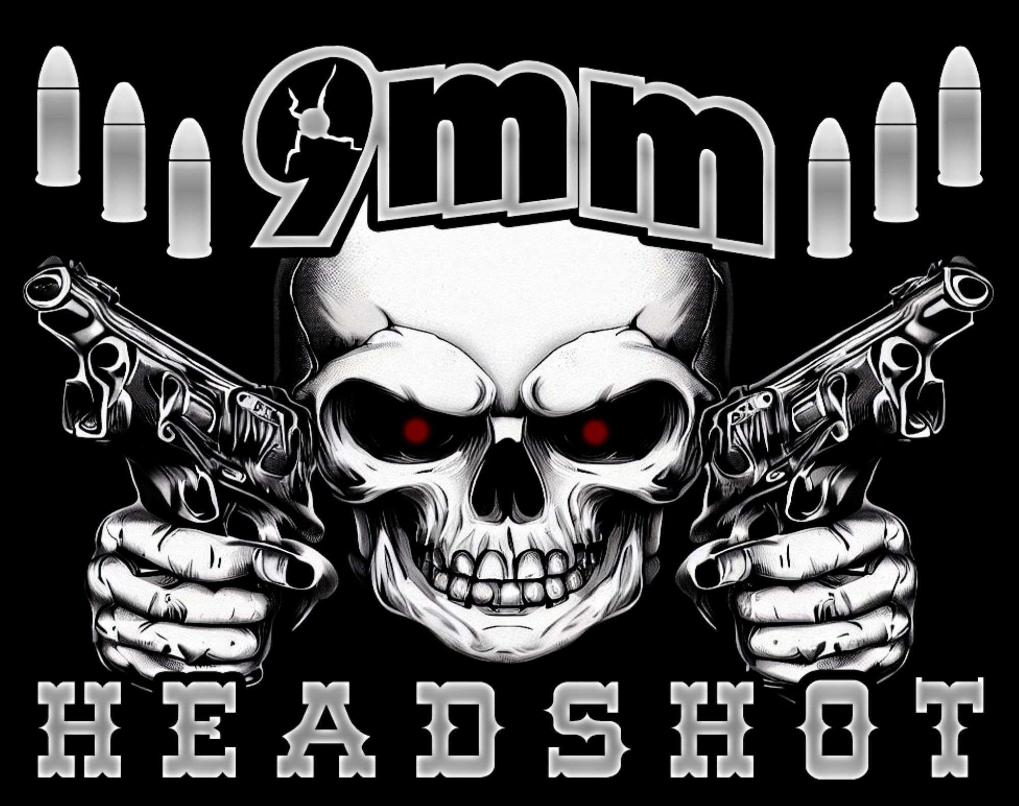 9mmHS_Logo_Skull_new 9mm Headshot – SEX, BIER UND ASSI ROCK – VÖ 03.10.2025