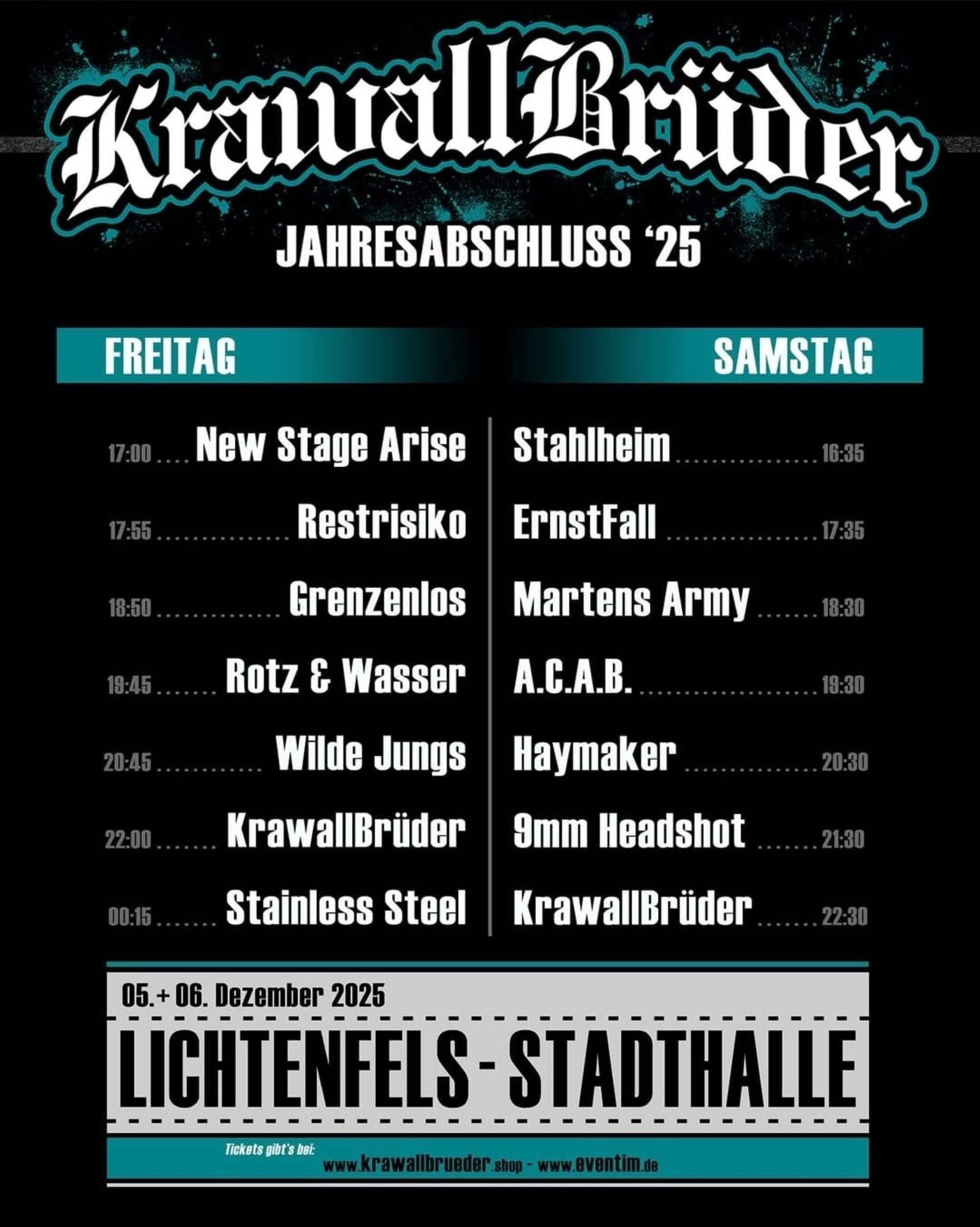 VB-KB-Jahresabschluss KrawallBrüder Jahresabschluss 2025 – maßlose Übertreibung in Lichtenfels