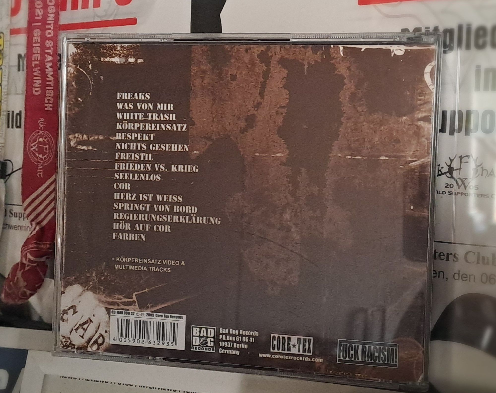 COR-Trackliste COR – vergessen und verstaubt – nicht mit uns!