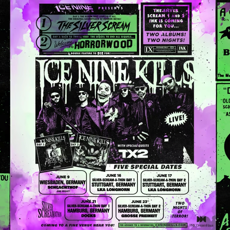 ICENINEKILLS_2026_Deutschlandtermine Vollgas Richtung Metal – Wer ist eigentlich Ice Nine Kills?
