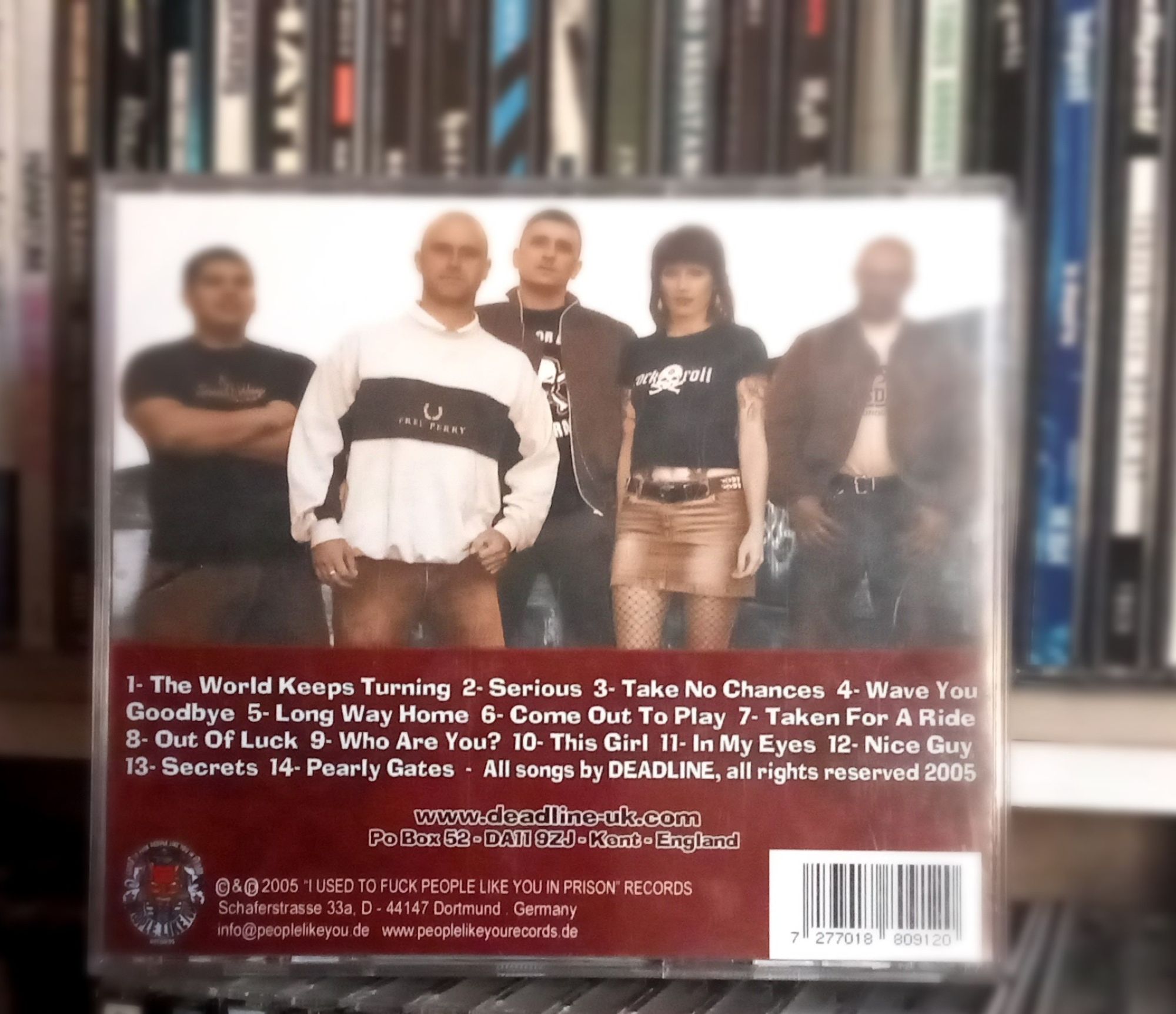 Trackliste-Deadline Deadline – vergessen und verstaubt – nicht mit uns!